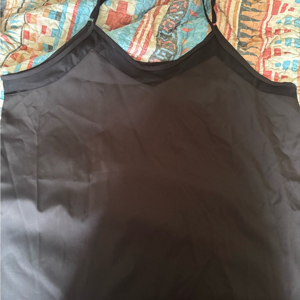 SHEIN Black Sleeveless Blouse